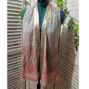 Chico chiffon beaded kimono (501)